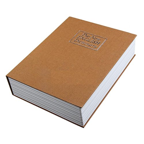 CraftDev Book Safe Book Style Money Cash Locker Jewellery Home Safe Box