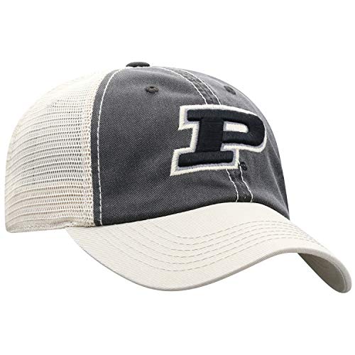 Top of the World Purdue Boilermakers Men's Relaxed Fit Adjustable Mesh Offroad Hat Team Color Icon, Adjustable - Thumbnail 4