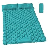 PHYSEN Matelas Gonflable Double pour Le Camping et la Plage – Matelas Isolant imperméable,...