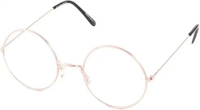 John Lennon Vintage Teashades Glasses - Hippie Style Round Optical Frame for Men & Women