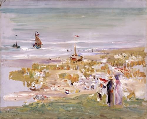 Cuadro Arte Pared para salas vacías pintura decorativa Der Strand Scheveningen 60x90