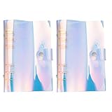 Tomaibaby 2 Stück Papierordner Ordner Tragbare Blende Papier Dokumentordner Multifunktionale Datei Organisation Tasche für Die Schule Home Office A5