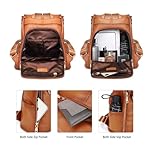 Kattee Women's Anti-Theft Backpack Purse Genuine Leather Shoulder Bag Fashion Ladies Satchel Bags - Image 5