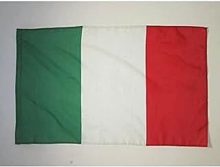 AZ FLAG Italy Flag 2' x 3' for a pole - Italian flags 90 x 60 cm - Banner 2x3 ft with hole light polyester