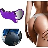 Yoga Hip Muscle Trainer, Pelvic Floor Muscle Correction Fitness Equipment Beauty Buttocks Muscle Inner Thigh Buttocks Tight Supplie Training (Color : Purple)