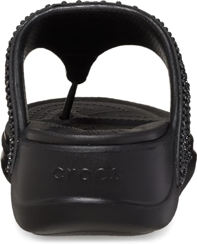 Crocs Women's Boca Bling Flip Wedge Platform Sandal2