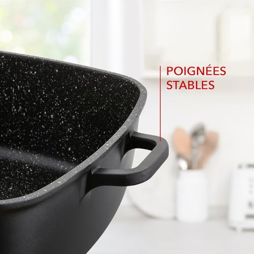 Cocotte rectangulaire 28cm induction pour de grands repas de famille - 8