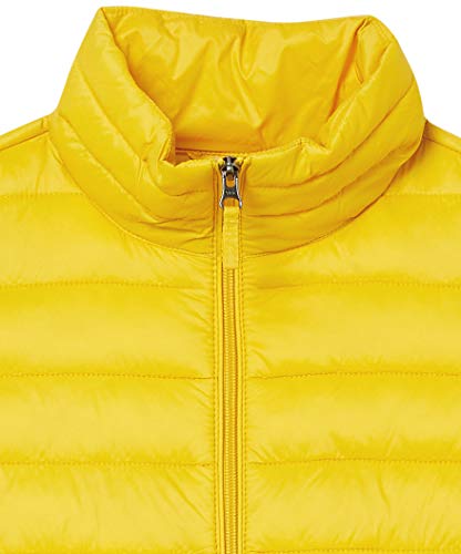 Amazon Essentials Women's Lightweight Water-Resistant Packable Puffer Vest, Yellow, Large #TOP6