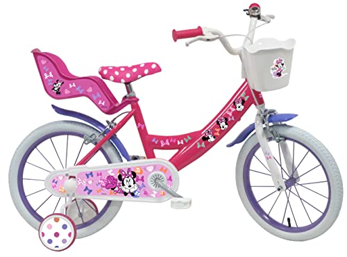 Vélo enfant 16'' Minnie Disney le cadeau d'anniversaire parfait