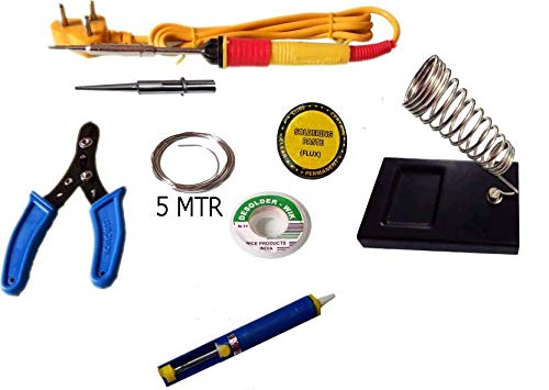 VIDISHA CHCOES & KRAFTS 7 in 1 Soldering Iron Kit with Solder Wire (5 m) (B07H7BY6NX) Amazon Price History, Amazon Price Tracker