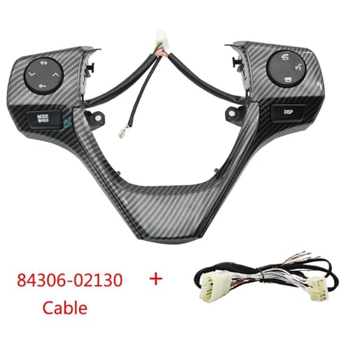 Bouton commande audio volant Toyota contrôle Bluetooth intégral