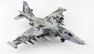 for Hobby Master SUKHOI SU-25M1 FROGFOOT Blue 08 Ukranian AIR Force 299TH BRTA (Tactical Aviation Regiment) MYKOLAIV/KULBAKINO AB, Ukraine 2014 1:72 Aircraft Pre-Built Model