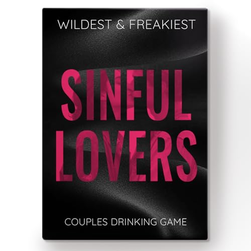 CALAVENE Sinful Lovers Couples Drinking Game for Date Night A Fun & Spicy Couples Game Youll Actually Enjoy Perfect for Anniversaries Birthdays & Valentines Day