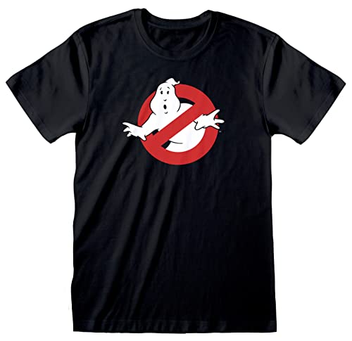 Ghostbusters t-shirt Heroes Inc le logo de votre enfance sur un haut noir