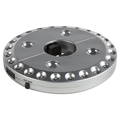 Aktive - L�mpara de 24 + 4 LEDS para sombrilla (53763)