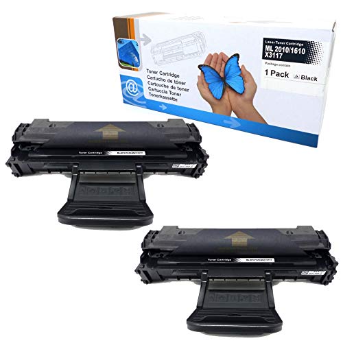 2X Toner kompatibel für Samsung ML-1610, ML-1615, ML-1650, ML-2010, ML-2010P, ML-2010R, ML-2015, ML-2510, ML-2570, ML-2571, ML-2571N, SCX-4321, SCX-4321F, SCX-4521, SCX-4521F
