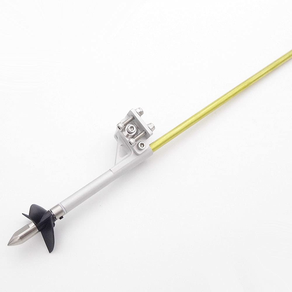 【Części zabawki zdalnego sterowania】 4mm 400mm Elastyczny wałek Prawy lewy napęd Wał napędowy Mocowanie amortyzatora 36mm Śmigło do łodzi RC -Materiały przyjazne dla środowiska (Color : 1set Right Ha