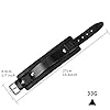 GelConnie Punk Leather Cuff Bracelet Braided Bracelets Rock Leather Wristbands Adjustable Gothic Wrap Bracelet for Men, Women LPB322-Black #3