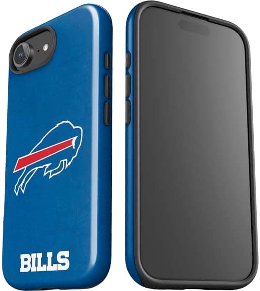 Skinit Impact Phone Case Compatible with iPhone 16e - Officially Licensed NFL Buffalo Bills Distressed Design