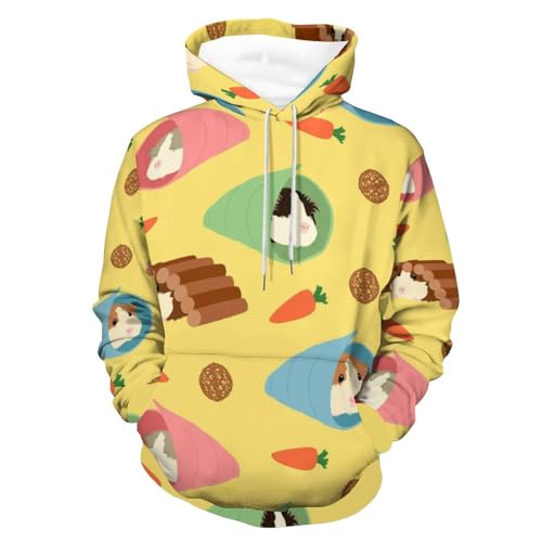 Sweats à capuche manche longue UMENG avec protection thermique et motif imprimé