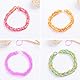 2500+Loom Bänder Set, Loom Bänder Zubehör Bunte Gummibänder Loops Gummis für Armbänder, Rubber Loombänder Mit Accessoires for Jungs Mädchen Kinder