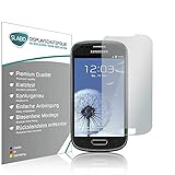 Slabo 2 x Bildschirmschutzfolie für Samsung Galaxy S3 Mini Bildschirmschutz Schutzfolie No Reflexion|Keine Reflektion MATT - Entspiegelnd Made IN Germany