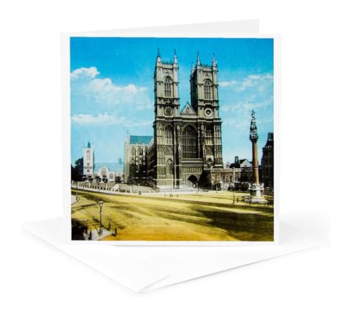 Scenes from the Past}WbN^ ? Victorianr[̃EGXg~X^[@CMXhBe[W1890 ? O[eBOJ[h Individual Greeting Card