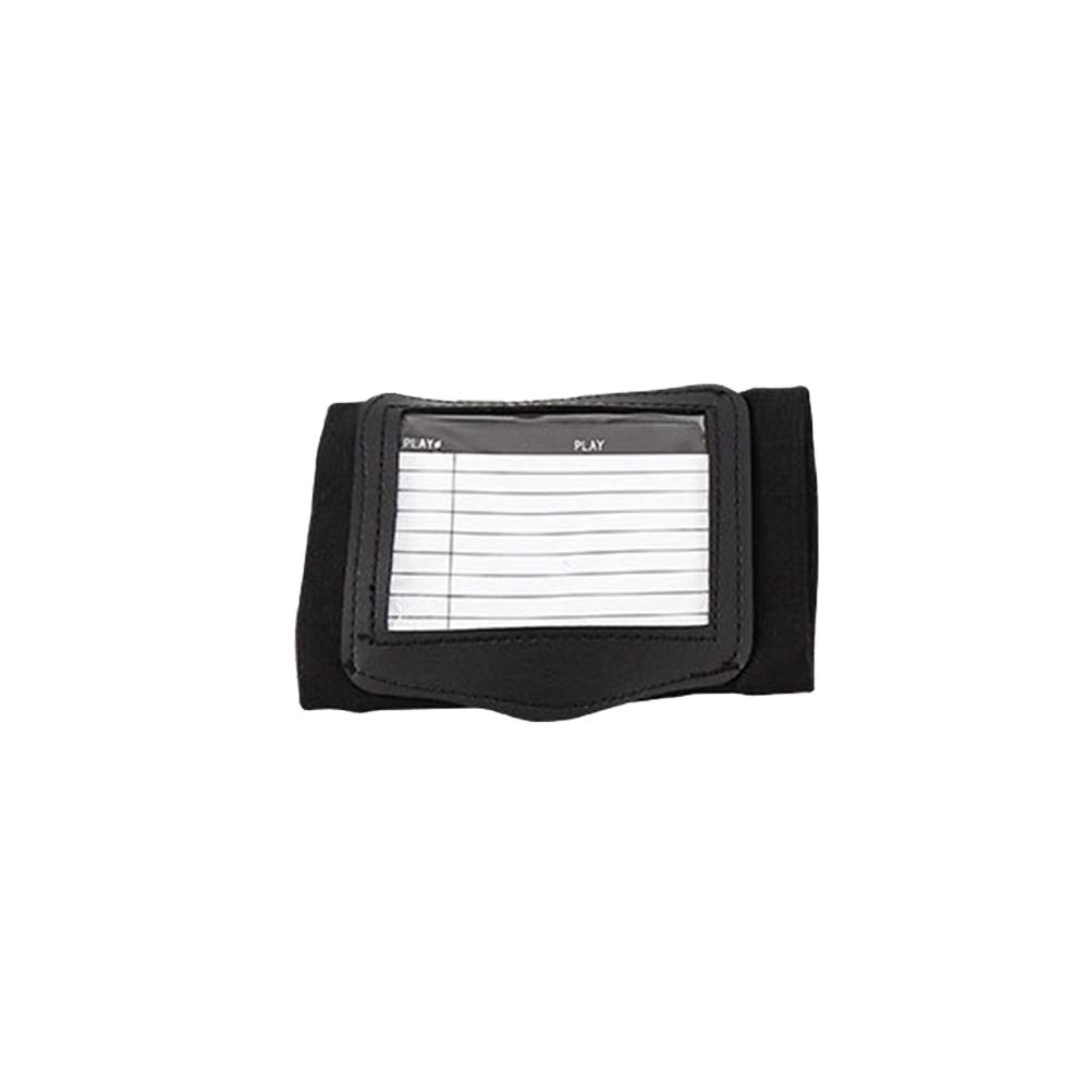 Faderr Handgelenk-Co-ach Playbook-Armband (Jugendliche oder Erwachsene) mit drei Fenstern ideal für Tackle, Touch, Fußball (Größe: S – eine Seite)