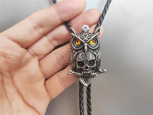Image of Animal & Plant Bola Tie Bolo Tie Wedding Necklace for Men Women Groomsmen Western Cowboy Necktie
