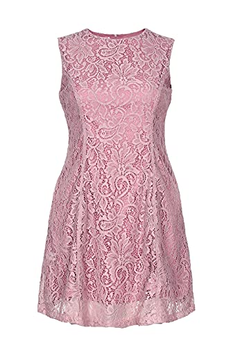Vestido de encaje para niñas La-V con acabados de alta costura infantil