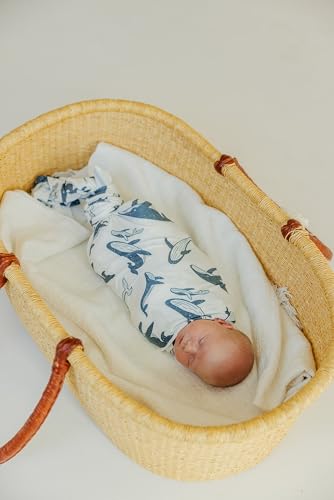 Image of Copper Pearl Swaddle Blankets for Newborns | Soft Stretchy Receiving Blankets for Boys and Girls | Large 46 x 46 Inch Baby Blankets | Lightweight and Breathable Swaddles | Cove