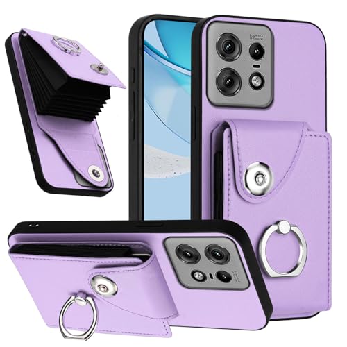Coque protection antichoc Motorola G 5G 2025 avec étui portefeuille