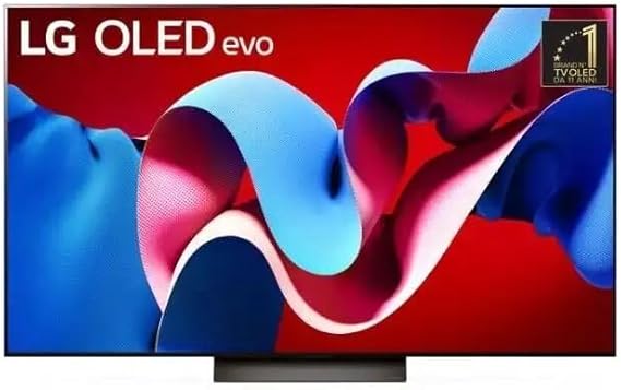 LG OLED evo 77", 2024 C4 series, OLED77C44LA, 4K Smart TV, α9 Gen7 Processor, Brightness Booster, 40W, Dolby Vision, 4 HDMI 2.1 4K@144Hz, GSync, VRR, Alexa, ThinQ AI, WebOS 24, Umber Brown