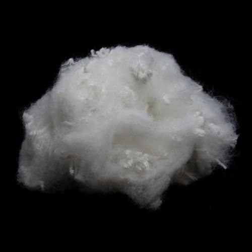 World of Wool WHITE POLYESTER STAPLE FIBRE 1KG - toy stuffing - filling - heavy