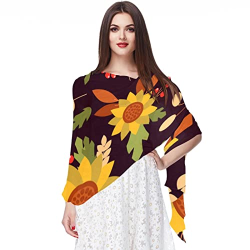 Foulard vert automne femme en tissu thermique premium léger