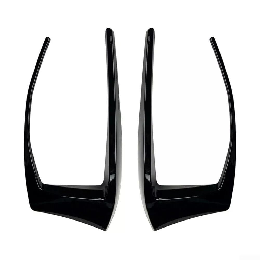 Black Rear Light Splitter Canard, compatibile con Golf 7 MK7 2012 2015, affidabile paraurti posteriore spoiler copertura Trim per auto