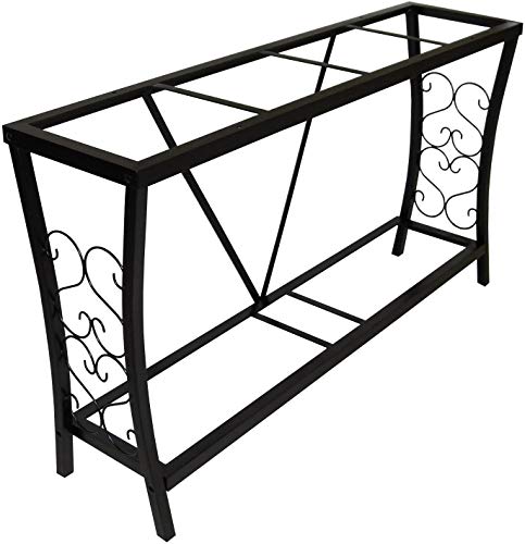 Aquatic Fundamentals Metal Aquarium Stand (55 Gallon- Black) 102551-AMA