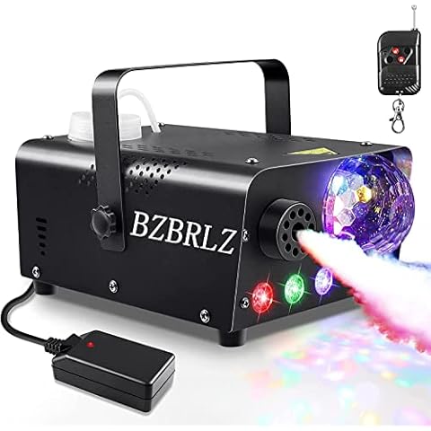 Máquina de niebla BZBRLZ 600W con efecto de luces Cover