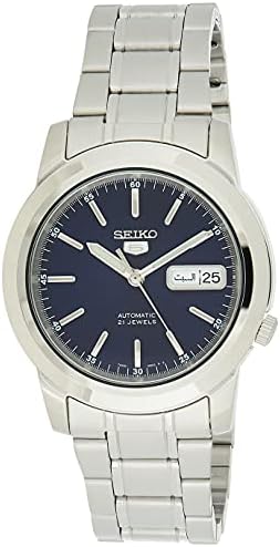 Seiko Men's Seiko 5 Automatic Watch with Analog Display and Stainless Steel Strap SNKE51K1
