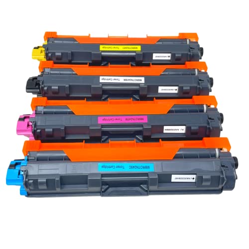 Bramacartuchos - 4 X Toners compatibles NON OEM Brother TN-241 / Tn245 Uno de cada color Tn241Bk, Tn245C, Tn245M, Tn245Y.ALTA CAPACIDAD, DCP 9020cdw, HL 3140cw, HL3150cdw, HL3170cdw, MFC9140cdn, MFC9330cdw, MFC9340cdw- ALTA CAPACIDAD
