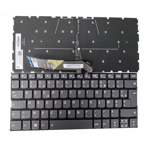 Clavier Azerty Français rétroéclairé de rechange pour réparer un Lenovo Yoga 530-14IKB bloqué