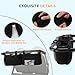 PHOEBUS BABY Double Stroller Caddy Organizer with 2 Insulated Cup Holder, Parent Console Fits for BOB Duallie, Jeep, Baby Jogger City Mini GT2 and UPPAbaby, Double Jogging Stroller Accessories