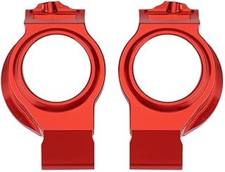 C31412RED Alloy Machined Caster Blocks for Traxxas X-Maxx 4X4