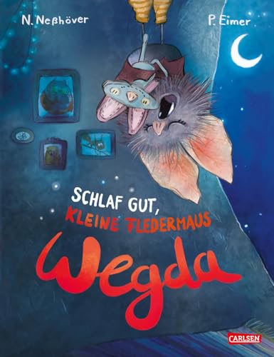 Die kleine Fledermaus Wegda: Schlaf gut, kleine Fledermaus Wegda!: Bilderbuch | Eine liebevoll erzählte Gute-Nacht-Geschichte für Kinder ab 3