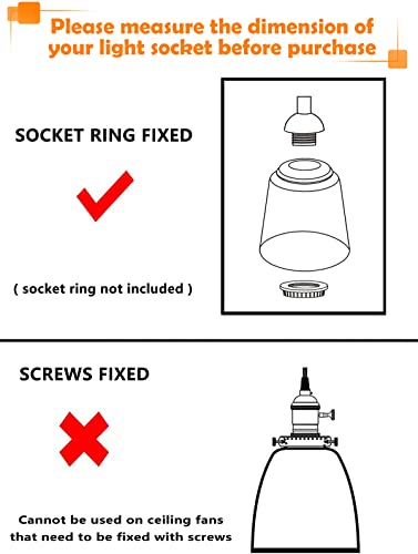 image for Seaside village 4 Pack Clear Glass Shade, 5.67 inch High, 5 inch Diame