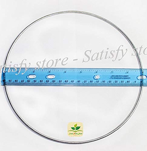 Bistore - Set of 5 Dream Catcher Metal Hoops, (Dream Catcher Metal Rings) (9 inches diameter)