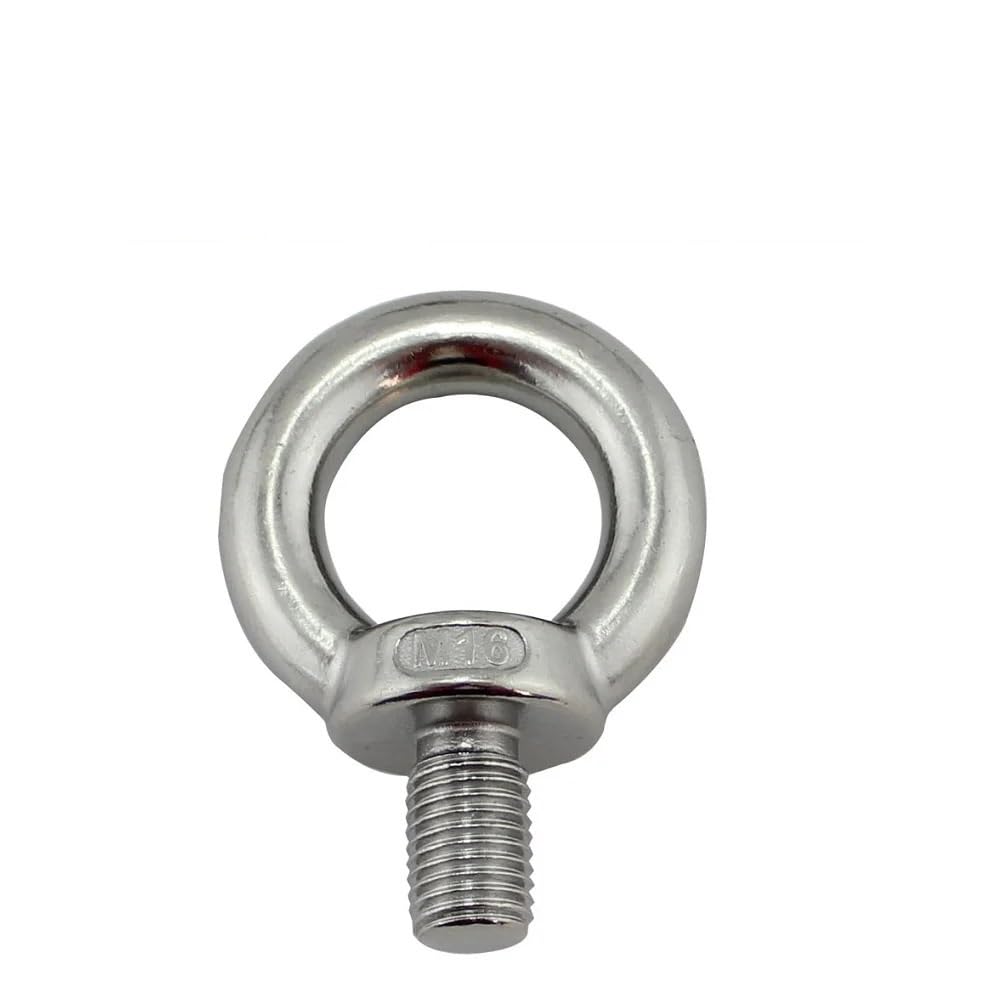 Anneau De Levage Lot de 5 boulons à œil anneau levage en acier inoxydable 304 M5 M6 M8 M10 M12, filetage robuste(M12)