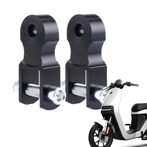 2X Motorrad Stoßdämpfer Verlängerung,Höherlegungspad, Mit Schrauben, Höhenverstellbarer Heber Für Motorradfederung, Robust &, Verbessert Fahrkomfort & Bodenfreiheit, Einfache Montage