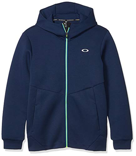 Oakley Men's Enhance Qd Fleece Jacket 9.7, Foggy Blue, S