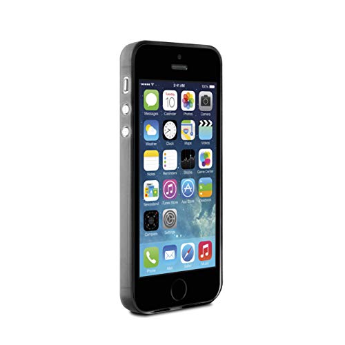 Puro Custodia UltrA-Slim ''0.3'' Iphone 5 / 5s / SE Nero Screen Protector Incluso